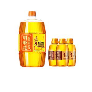 胡姬花古法花生油1374mL正宗纯正一级压榨小榨食用花生油小瓶装