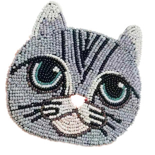 手工串珠樱花杯垫ins风日式简约可爱创意吸水隔热垫防烫马克杯垫