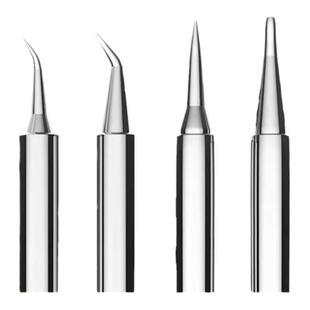 936烙铁头尖头电烙铁马蹄扁头恒温电洛铁头907铬铁头刀口焊锡通用