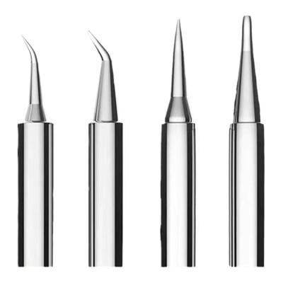 936烙铁头尖头电烙铁马蹄扁头恒温电洛铁头907铬铁头刀口焊锡通用