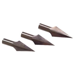 弓箭箭头外套头竹箭木箭直径8mm用金属碳钢箭头户外室内射箭靶头