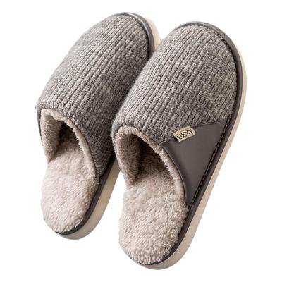 日本棉拖鞋男款秋冬季室内家居防滑2025新款居家用加绒鞋冬天男士