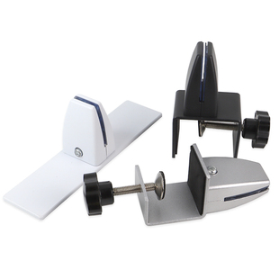 铝合金屏风夹桌面挡板隔板夹子加高夹桌边夹免打孔玻璃木板固定夹