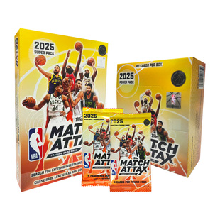 25Topps NBA Match Attax - Power Pack杨翰森 詹姆斯 库里球星卡