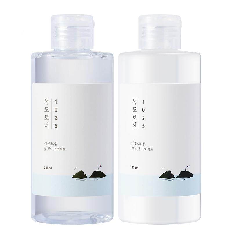 韩国进口独岛柔恩莱水乳roundlab