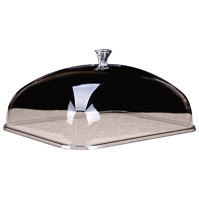 pc长方形食品防尘盖保鲜塑料盖子