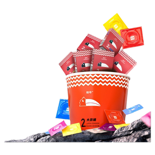 超鸟避孕套安全套2倍粗大颗粒螺纹男用异形情趣套套成人用品byt