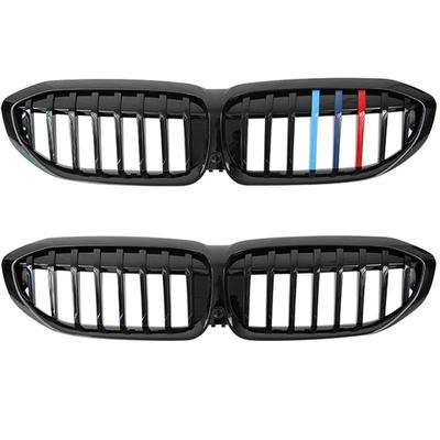 适用3系中网改装三色中网