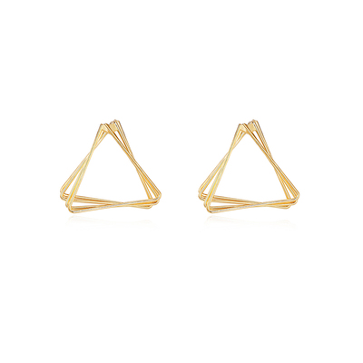 小众几何百搭耳环