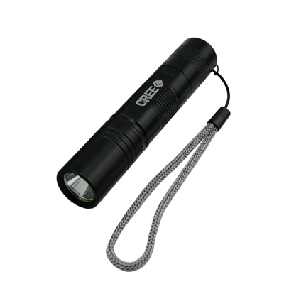 18650小直三档便携强光手电筒