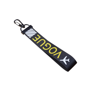 个性新品时尚百搭织带挂件扣子印花字母飘带拉链头钥匙扣挎包装饰