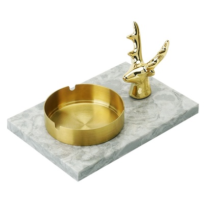 DecoTalk轻奢大理石烟灰缸原创