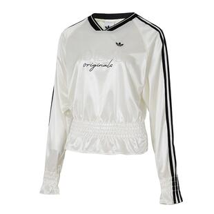 Adidas阿迪达斯三叶草女装2026春季新款复古百搭长袖T恤KS2879