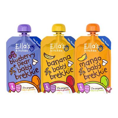 宝宝婴幼儿辅食无添加混合水果泥