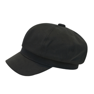 帽子男士潮贝雷帽春秋款大头围八角帽男款文艺英伦报童帽鸭舌帽男