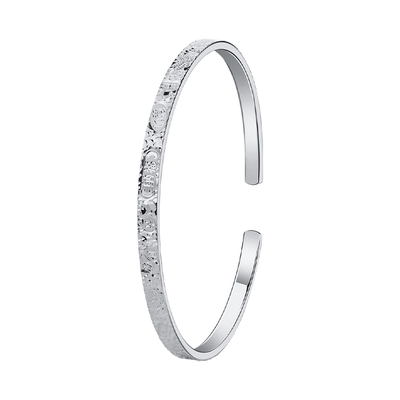 顺庆银楼足银9999吉祥碎冰冰手镯