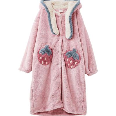 Gukoo/果壳睡袍女士睡衣甜美