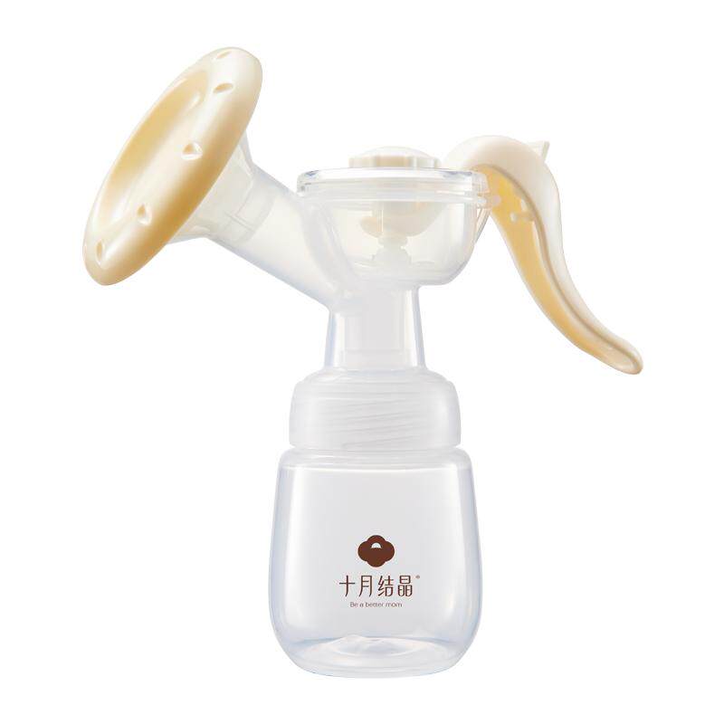 十月结晶旗舰手动吸奶器吸力大产后无极舒适按摩便携式挤奶器