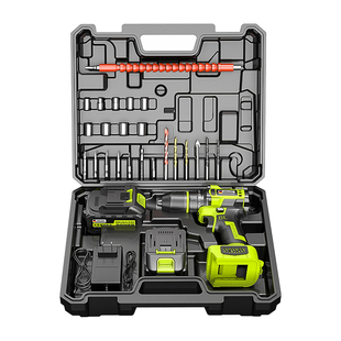 电钻家用小钢炮无刷多功能手枪钻大功率充电式电动手钻电动螺丝刀