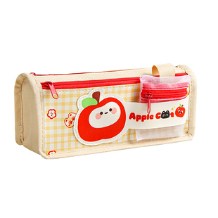 笔袋高颜值ins风文具盒女孩款小学生笔盒大容量初中生笔袋可批发