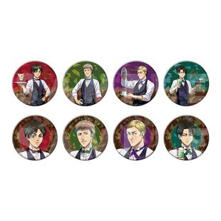 日谷 Canaria 进击的巨人 咖啡店ver 闪吧唧徽章