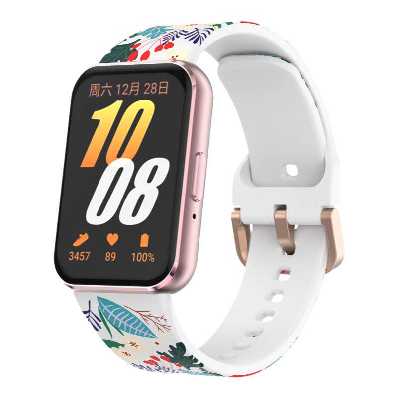 创趣数码三星fit3印花硅胶表带