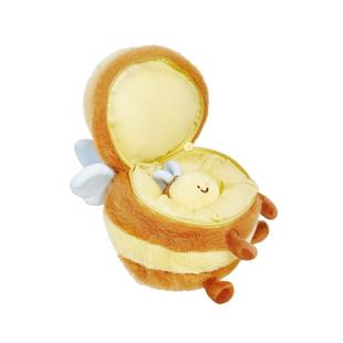 伶俐蜜蜂玩偶公仔bee可爱毛绒玩具女孩生日礼物安抚娃娃女友抱睡