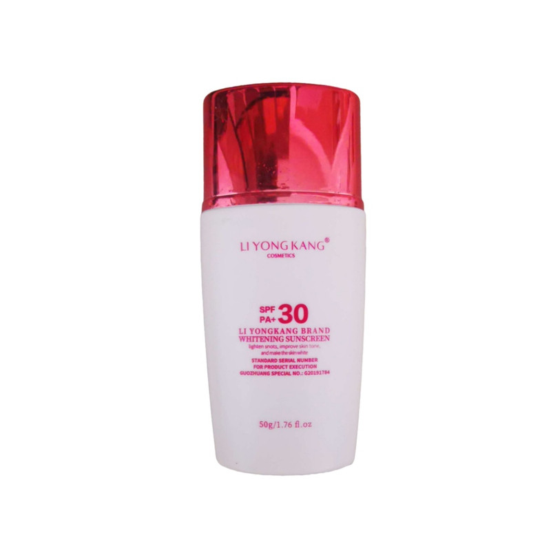 李永康美白防晒乳SPF30保湿不闷