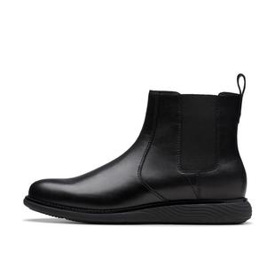 Clarks其乐Novajoy Rise男士秋冬牛皮革轻盈英伦切尔西短靴男