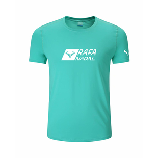 寻路人运动 纳达尔网球比赛夺冠速干短袖男女款上衣纪念服定制服