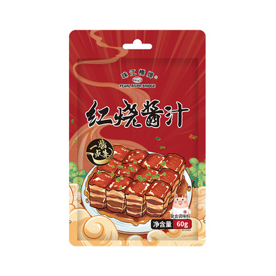 珠江桥牌红烧酱汁红烧肉60g*5包