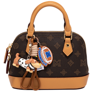 稻草人女包2026新款秋冬百搭通勤单肩斜挎包时尚高级感小众贝壳包