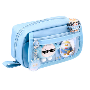 蛋仔派对男孩笔袋2026超火新款大容量小学生学习用品文具盒铅笔盒
