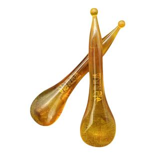 琥珀面部刮痧板蜜蜡脸部拨筋棒头部经络眼部按摩树脂身体