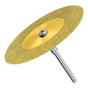 镀钛金刚石小切片瓷砖玻璃陶瓷玉石切割片美缝工具专用清缝打磨片