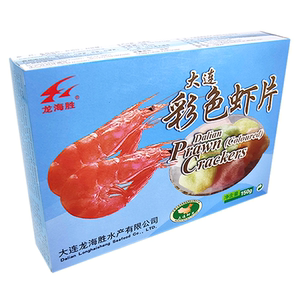 买2送1大连虾片龙虾片龙海胜彩色