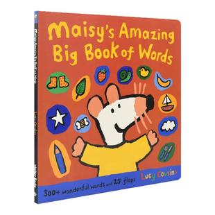Maisy's Amazing Big Book Of Words maisy 小鼠波波主题 幼儿启蒙英语单词书 翻翻页机关书 英文绘本原版进口