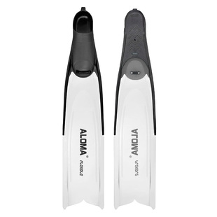 自由潜水脚蹼深潜长脚蹼PP蹼片透明脚蹼浮潜蛙鞋套脚鱼鞋潜水装备