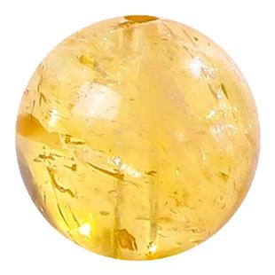 7A天然黄阿赛黄金阿赛斯特莱黄水晶散珠子手串多宝冰裂胶花手链