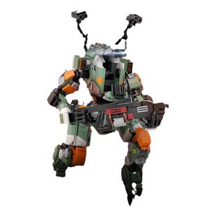 泰坦陨落手办bt7274积木先锋级周边模型离子级泰坦枪拼装积木玩具