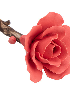 陶瓷玫瑰香插家居摆件生日礼物