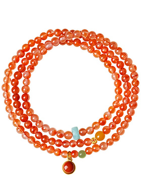 宫里上新天然正品南红玛瑙手链