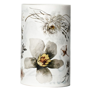 WT原创胶带 冬华映雪 素色花笺 模切花朵冬天冬季手帐胶带INS风