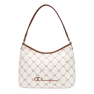 Champion冠军单肩包2026春季新款女老花腋下hobo包复古通勤斜挎包