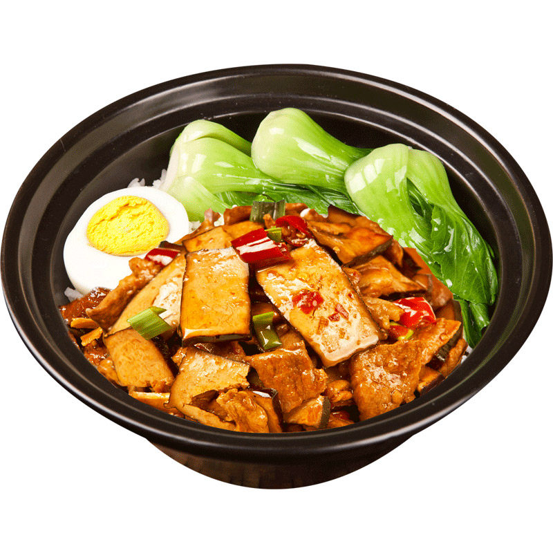 香干回锅肉料理包商用食材外卖快餐专用加热即食餐饮批发工厂直供
