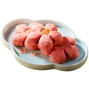 陕拾叁中式糕点桃花形酥饼手信玫瑰味网红茶点休闲零食代餐礼盒装