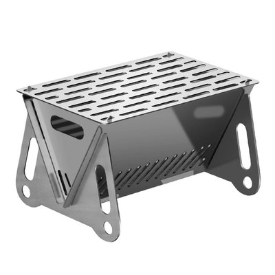 不锈钢烧烤炉迷你户外木炭