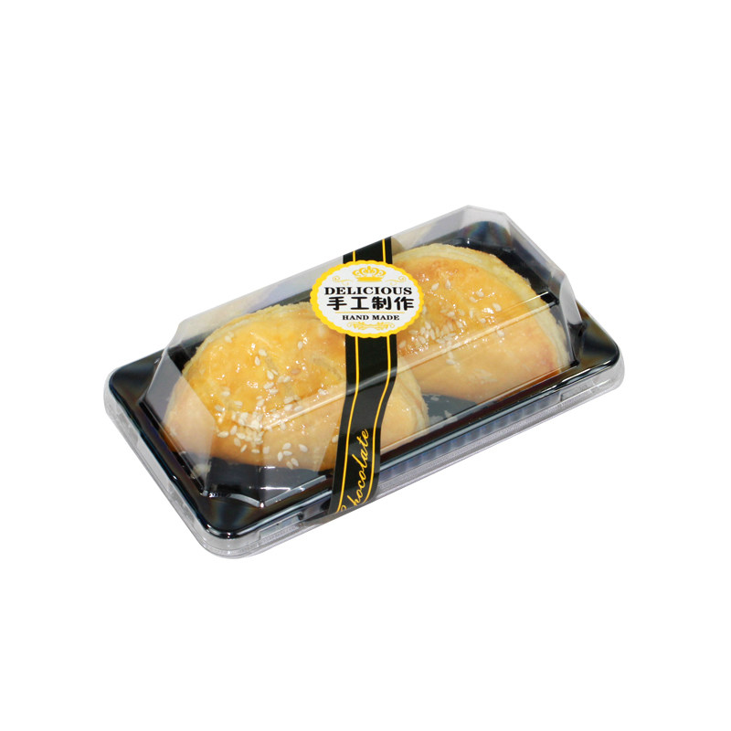 2/5粒装榴莲酥包装盒打包盒透明