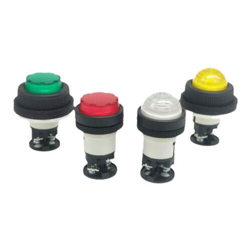 【富士】LED圆形24V-220V指示灯DR22DOL-E3G M3R凸头DR30E3L-YSWA