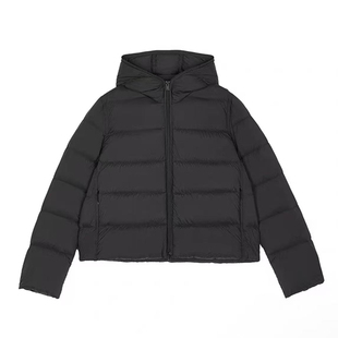 短款羽绒服冬季女款2025新款显瘦不臃肿连帽排骨小个子轻薄款外套